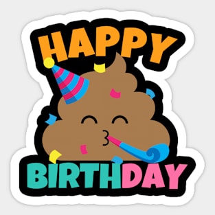 Happy Birthday Sticker